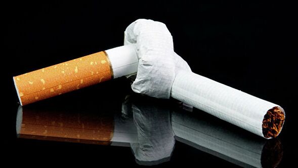 Rechazo de cigarrillos